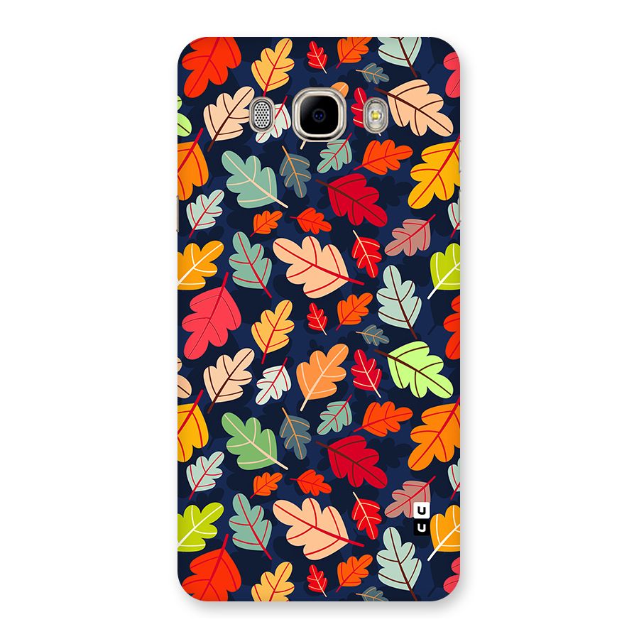 Colorful Leaves Beautiful Pattern Back Case for Galaxy J7 2016