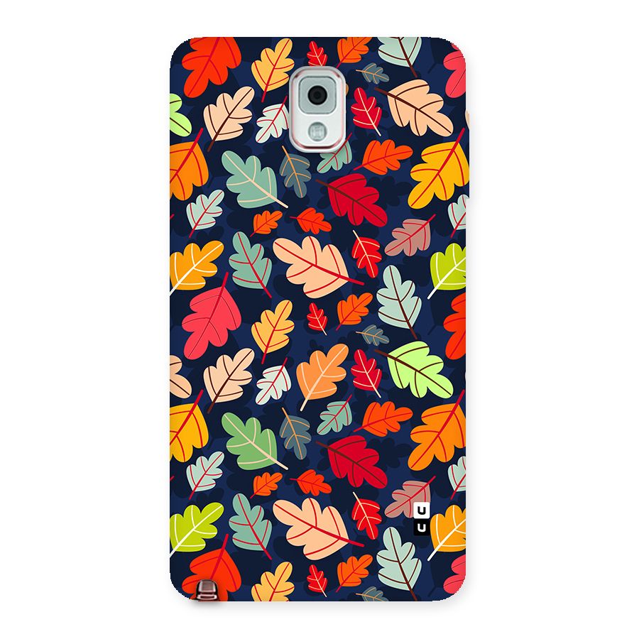Colorful Leaves Beautiful Pattern Back Case for Galaxy Note 3