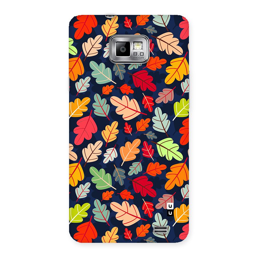 Colorful Leaves Beautiful Pattern Back Case for Galaxy S2