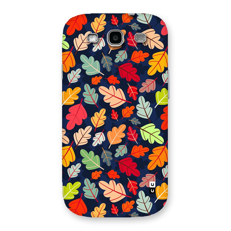 Colorful Leaves Beautiful Pattern Back Case for Galaxy S3