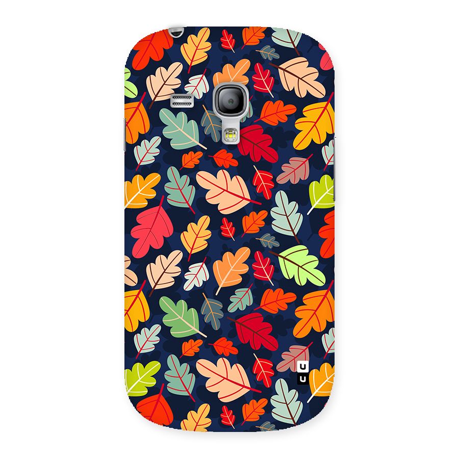 Colorful Leaves Beautiful Pattern Back Case for Galaxy S3 Mini
