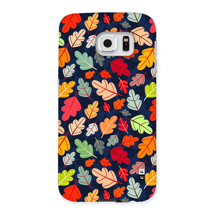 Colorful Leaves Beautiful Pattern Back Case for Galaxy S6