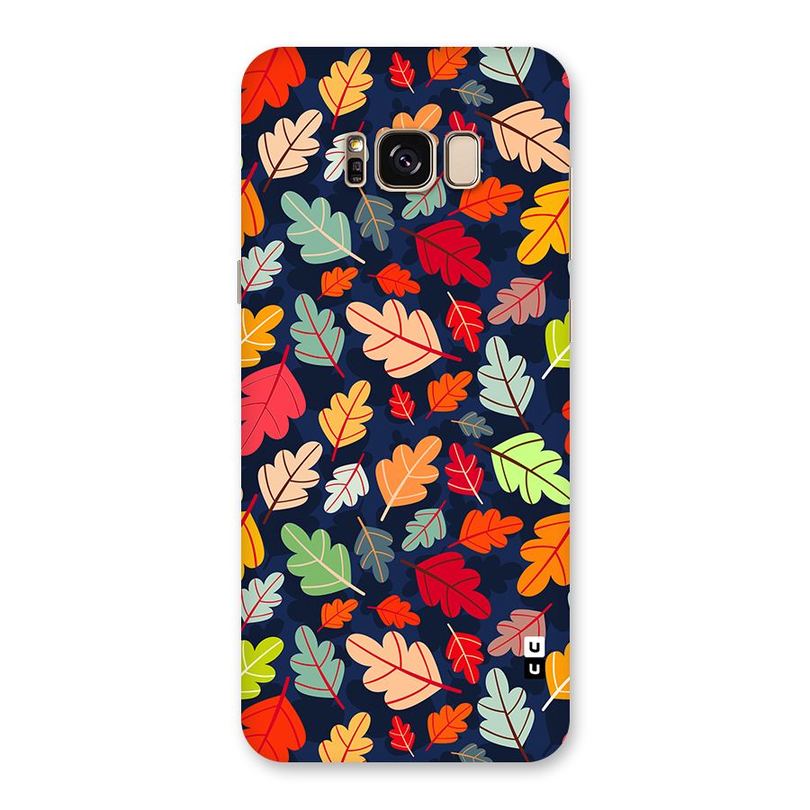 Colorful Leaves Beautiful Pattern Back Case for Galaxy S8 Plus