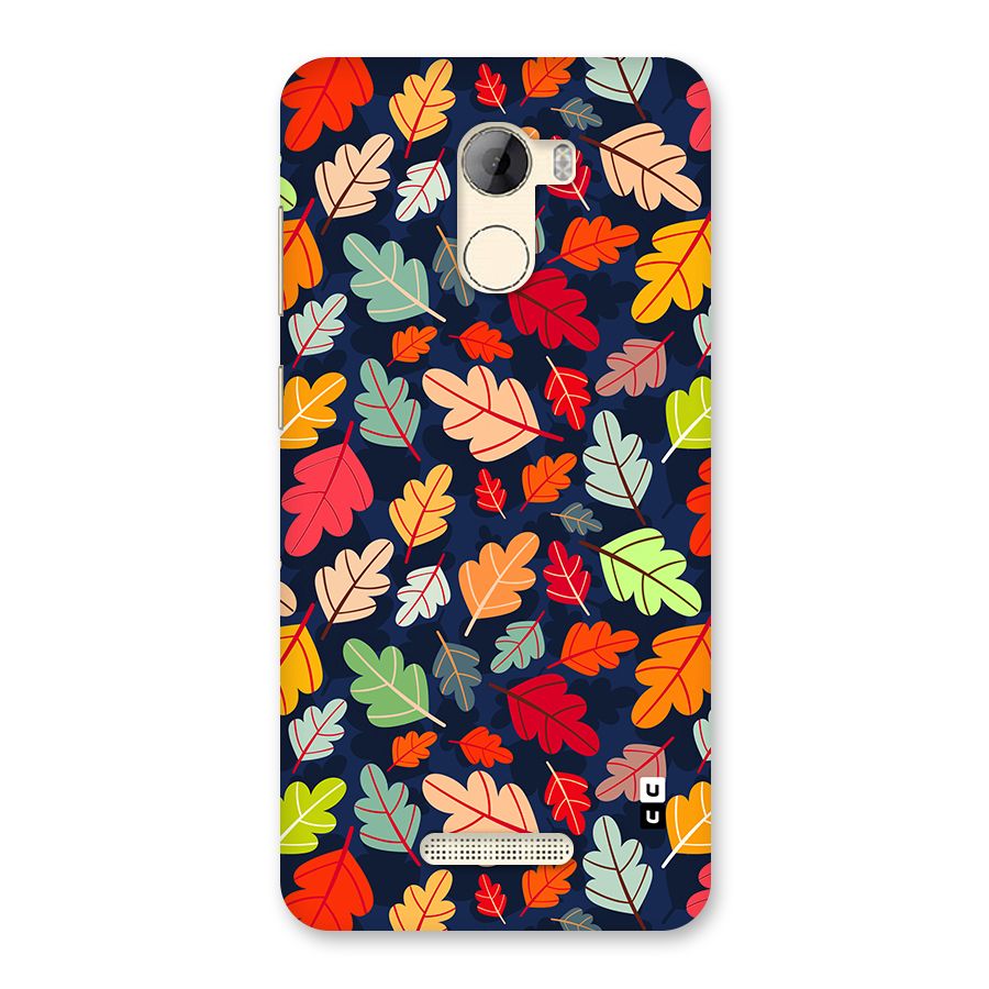 Colorful Leaves Beautiful Pattern Back Case for Gionee A1 LIte