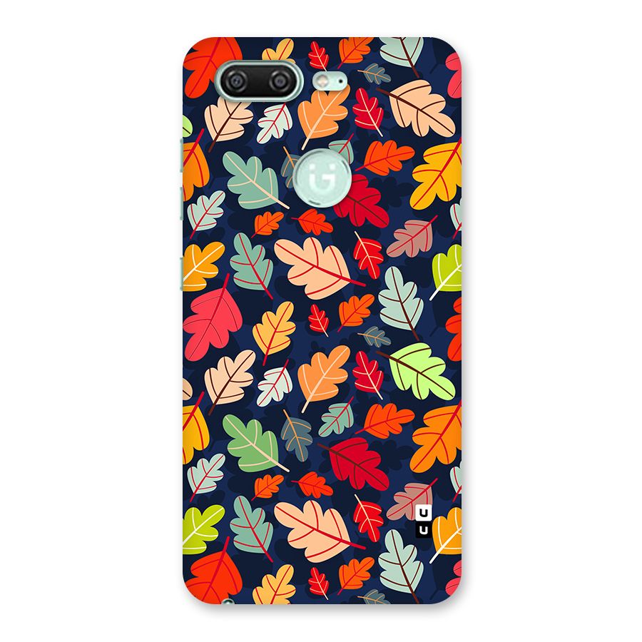 Colorful Leaves Beautiful Pattern Back Case for Gionee S10
