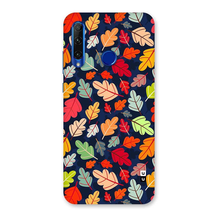 Colorful Leaves Beautiful Pattern Back Case for Honor 20i