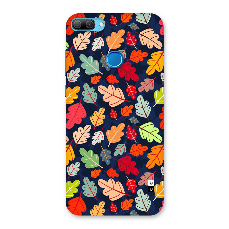 Colorful Leaves Beautiful Pattern Back Case for Honor 9N