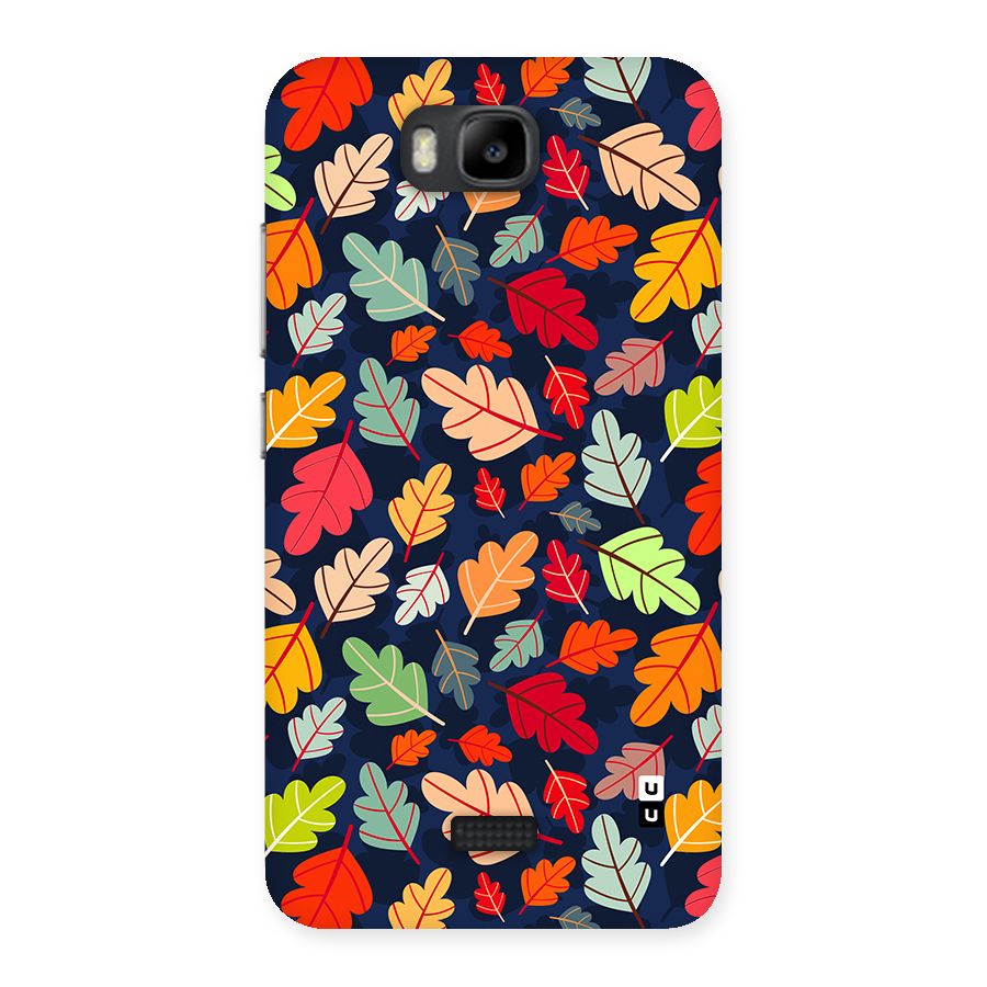 Colorful Leaves Beautiful Pattern Back Case for Honor Bee
