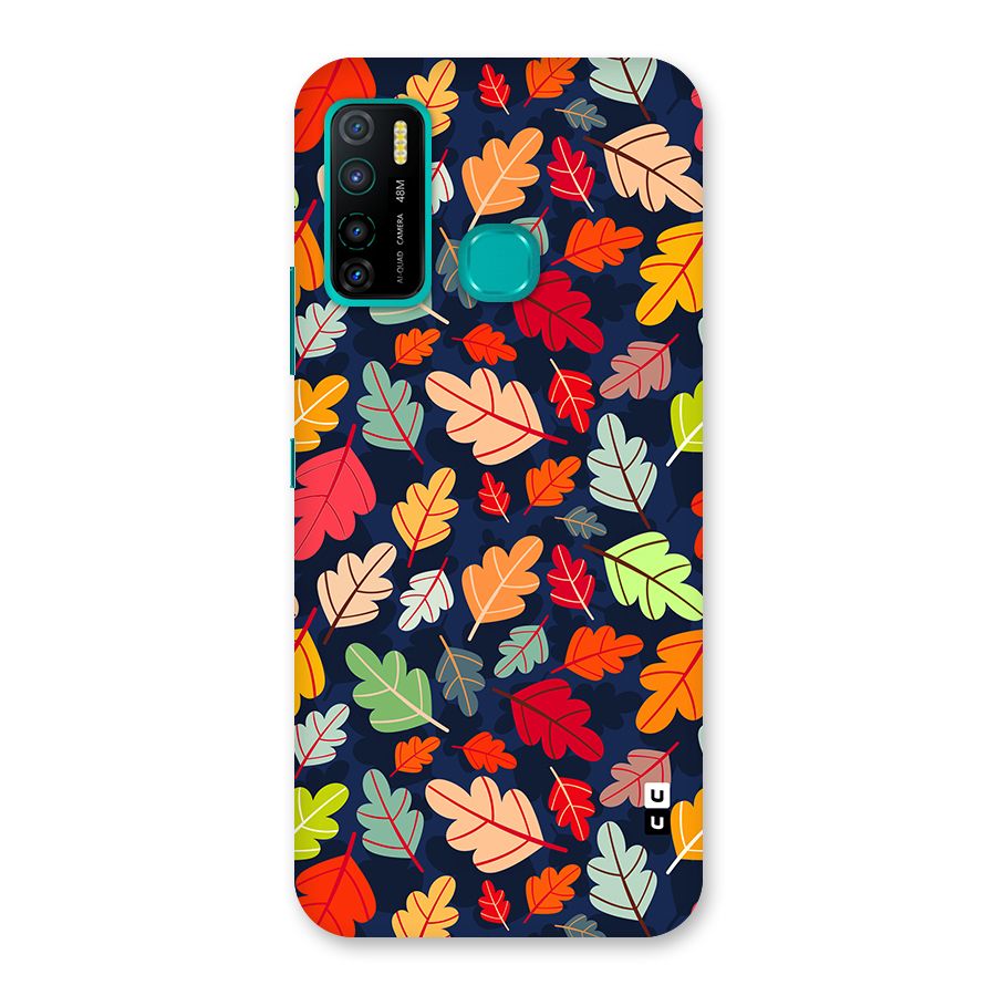 Colorful Leaves Beautiful Pattern Back Case for Infinix Hot 9 Pro