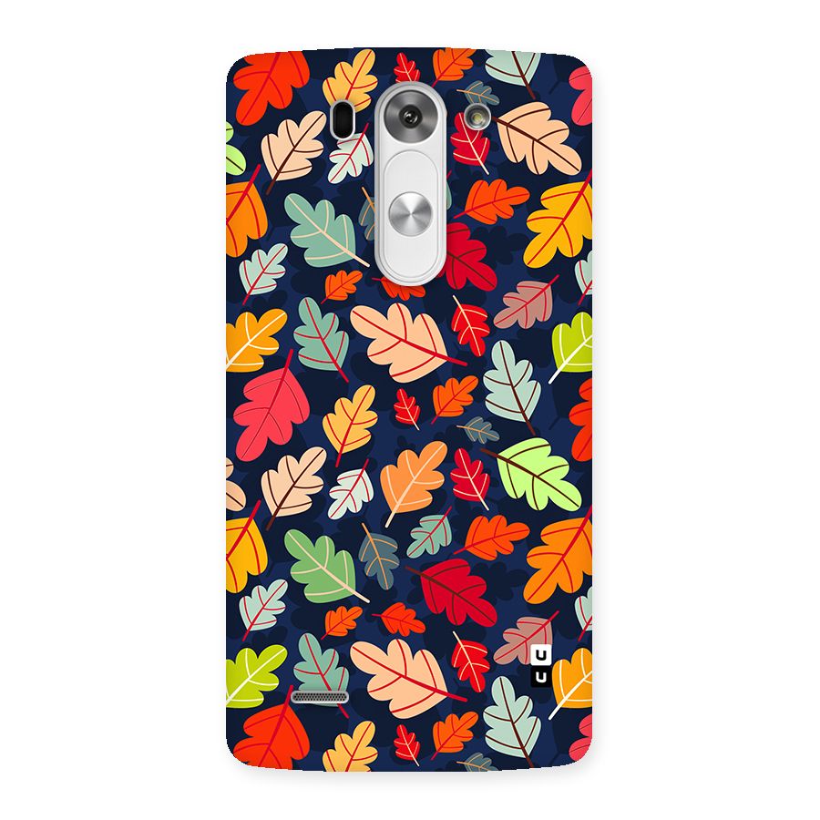 Colorful Leaves Beautiful Pattern Back Case for LG G3 Beat