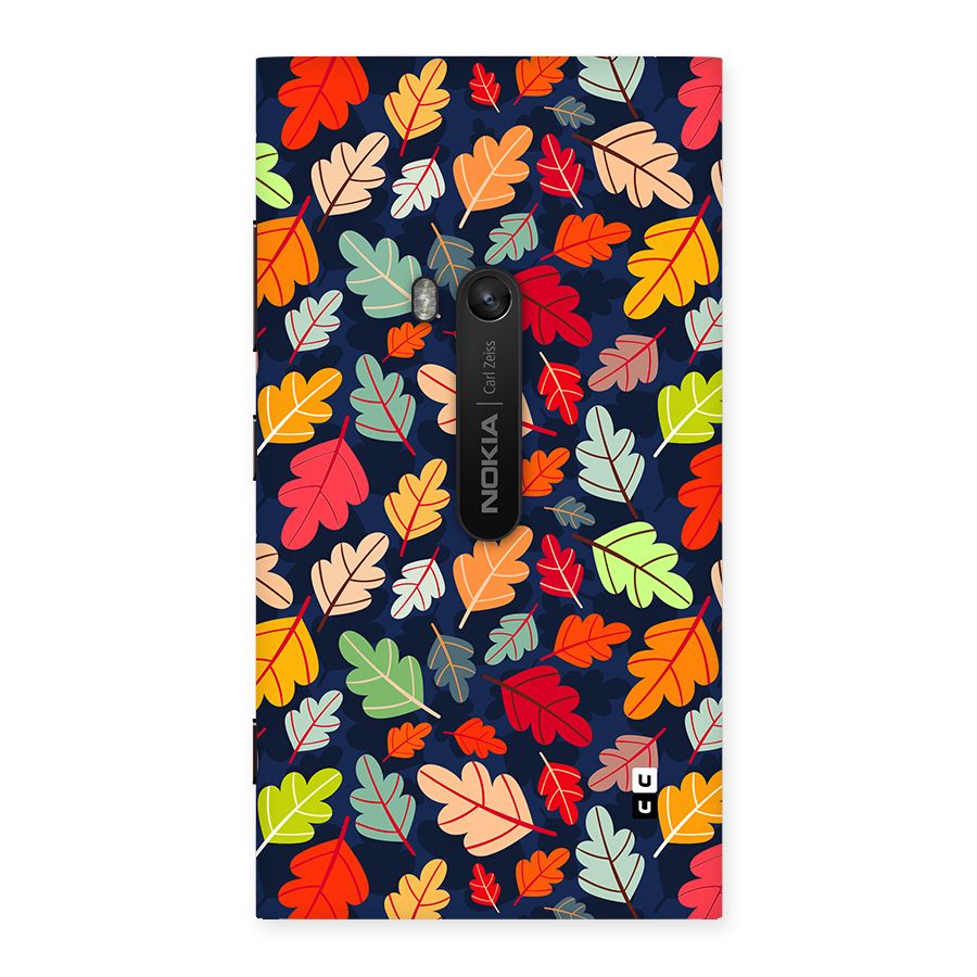 Colorful Leaves Beautiful Pattern Back Case for Lumia 920