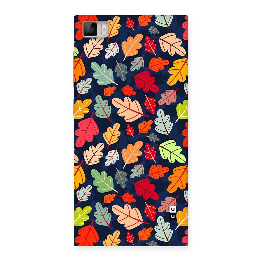 Colorful Leaves Beautiful Pattern Back Case for Mi3