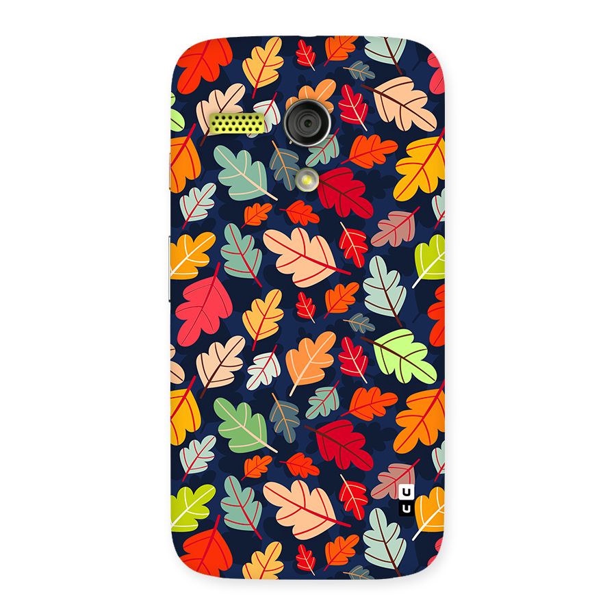 Colorful Leaves Beautiful Pattern Back Case for Moto G