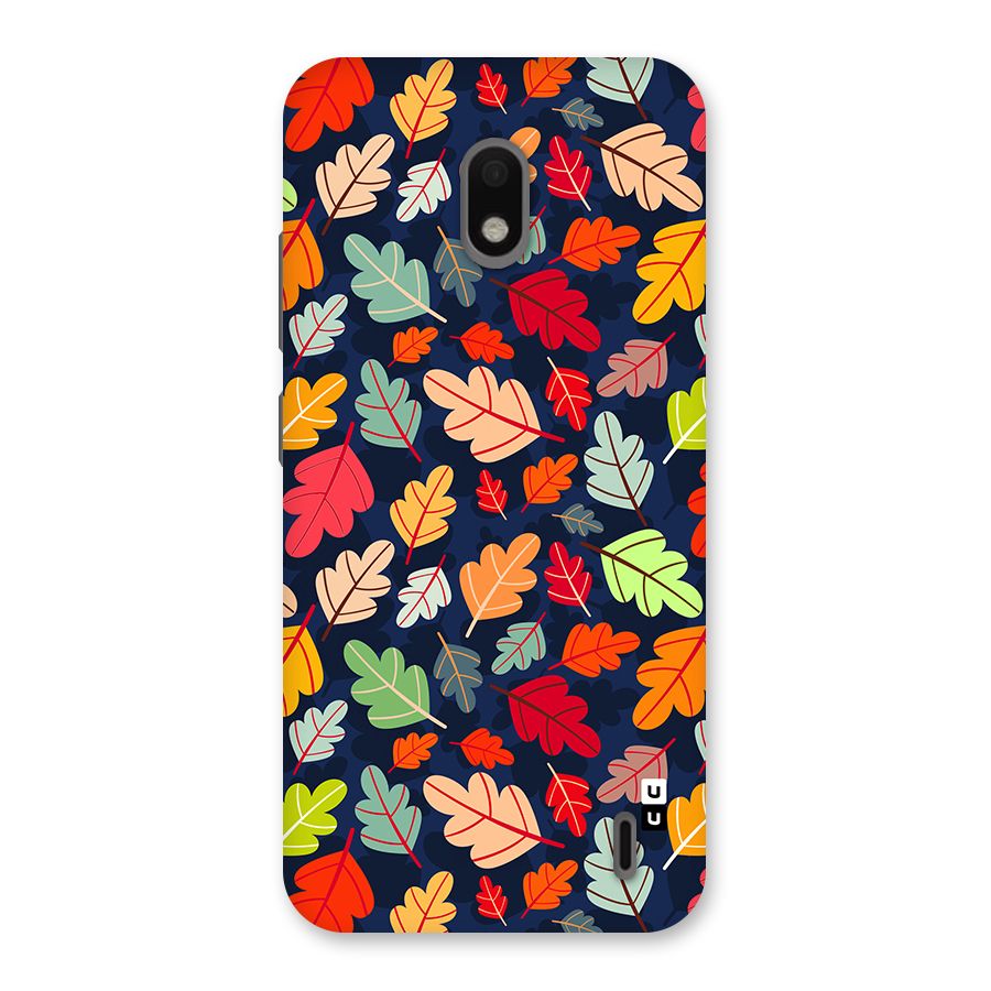 Colorful Leaves Beautiful Pattern Back Case for Nokia 2.2
