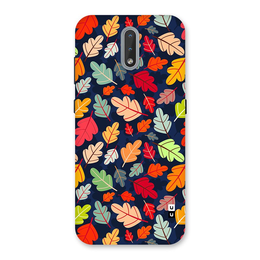 Colorful Leaves Beautiful Pattern Back Case for Nokia 2.3