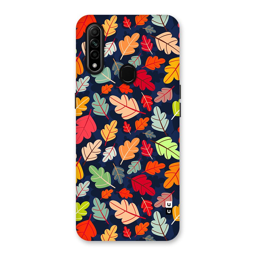 Colorful Leaves Beautiful Pattern Back Case for Oppo A31