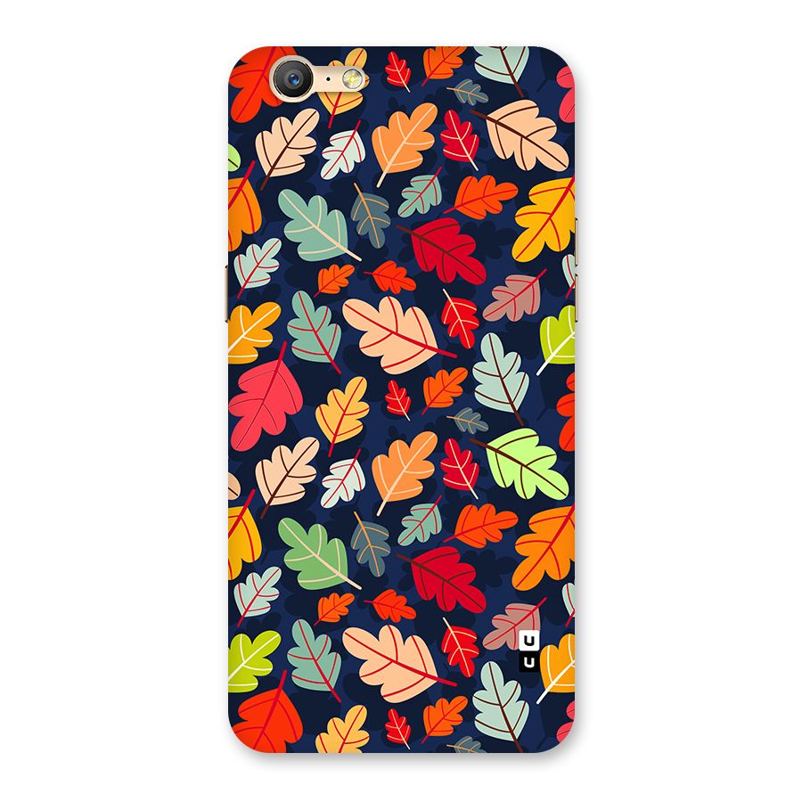 Colorful Leaves Beautiful Pattern Back Case for Oppo A39