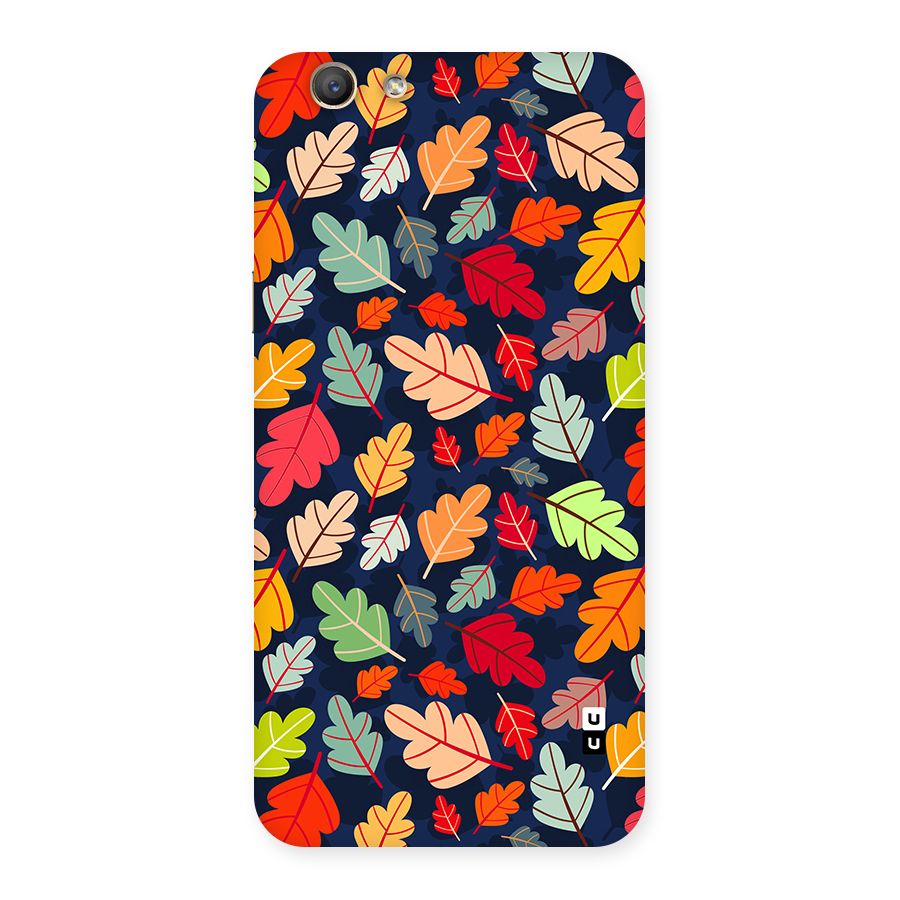 Colorful Leaves Beautiful Pattern Back Case for Oppo A59