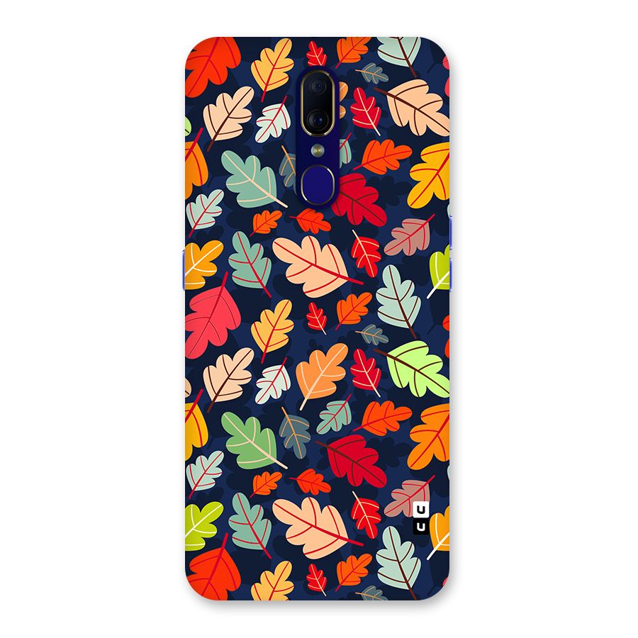 Colorful Leaves Beautiful Pattern Back Case for Oppo A9