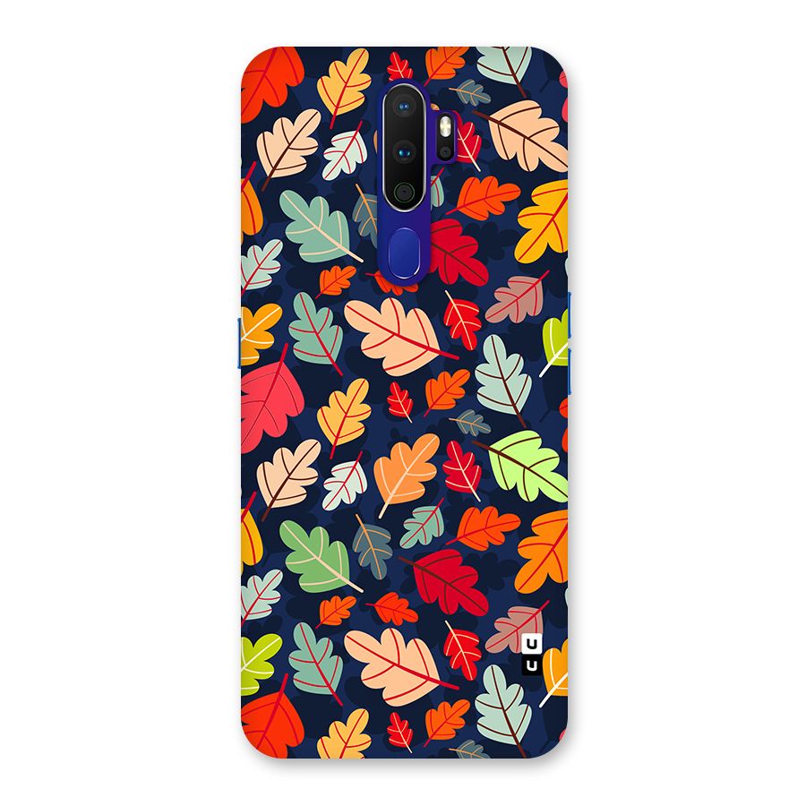 Colorful Leaves Beautiful Pattern Back Case for Oppo A9 (2020)