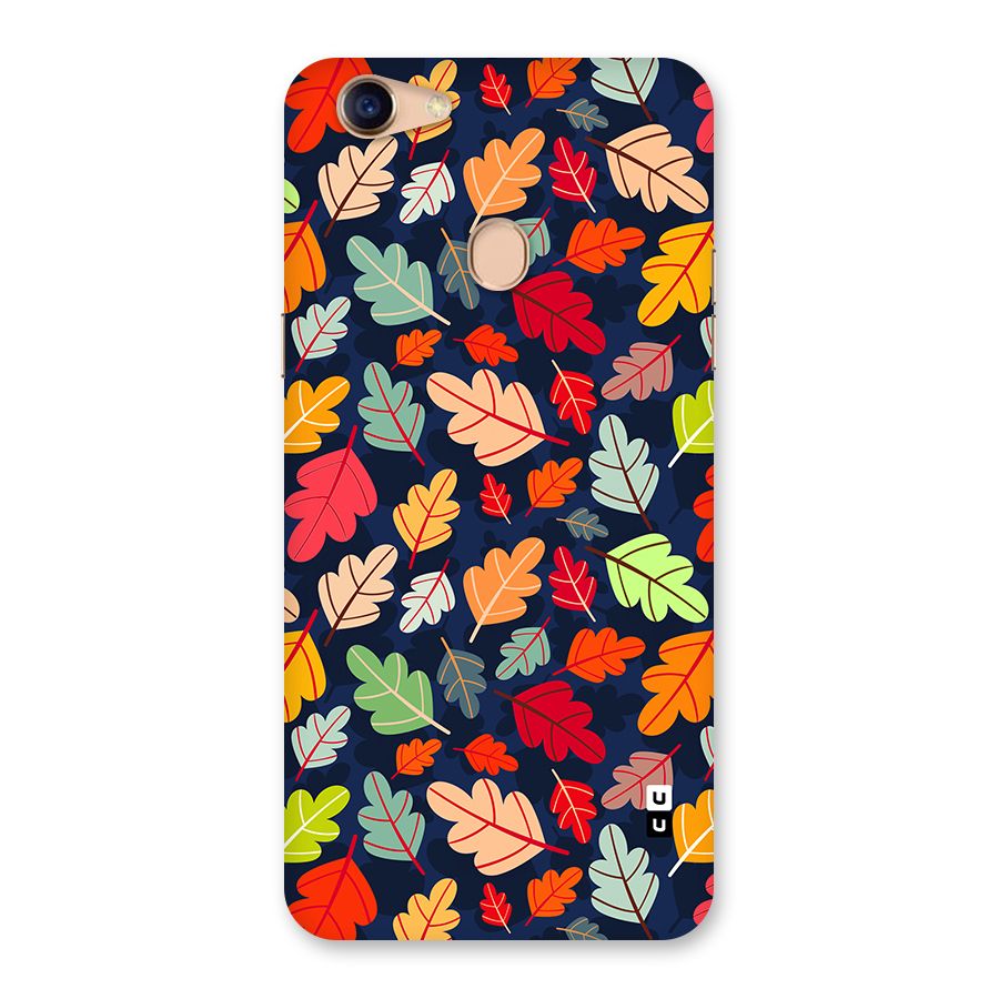 Colorful Leaves Beautiful Pattern Back Case for Oppo F5