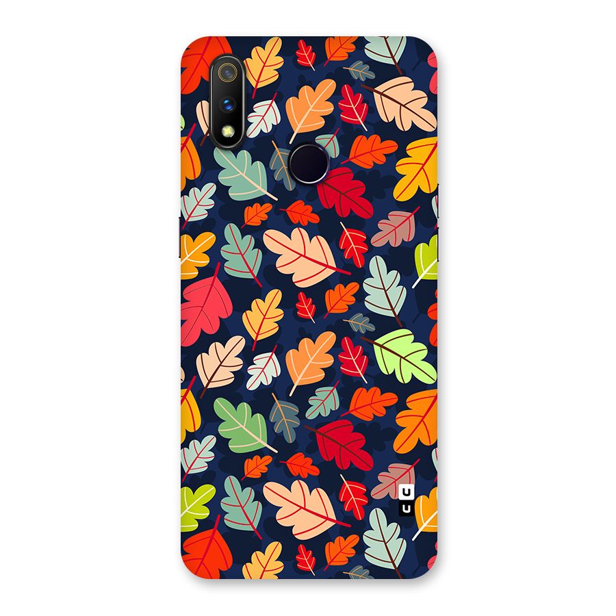 Colorful Leaves Beautiful Pattern Back Case for Realme 3 Pro