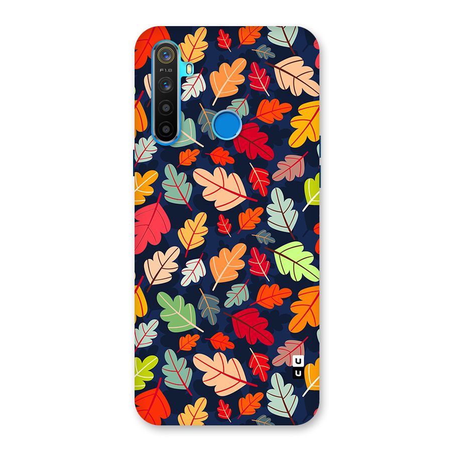 Colorful Leaves Beautiful Pattern Back Case for Realme 5