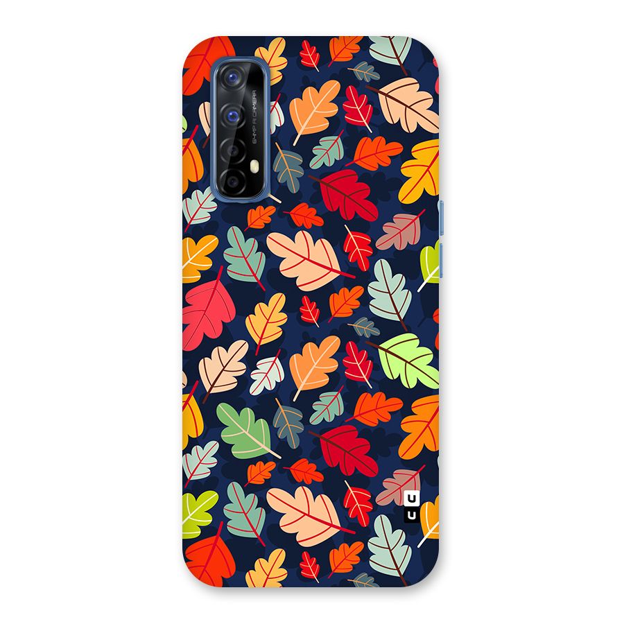Colorful Leaves Beautiful Pattern Back Case for Realme 7