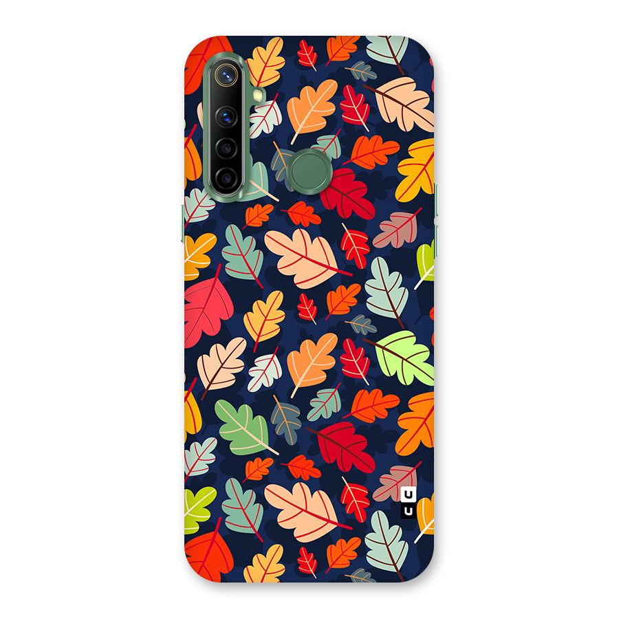 Colorful Leaves Beautiful Pattern Back Case for Realme Narzo 10