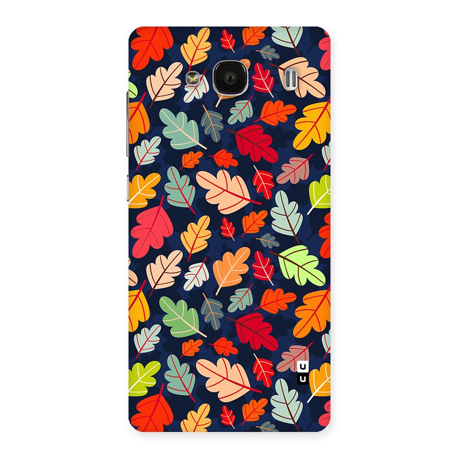Colorful Leaves Beautiful Pattern Back Case for Redmi 2