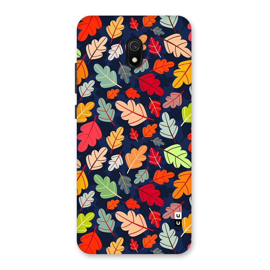 Colorful Leaves Beautiful Pattern Back Case for Redmi 8A