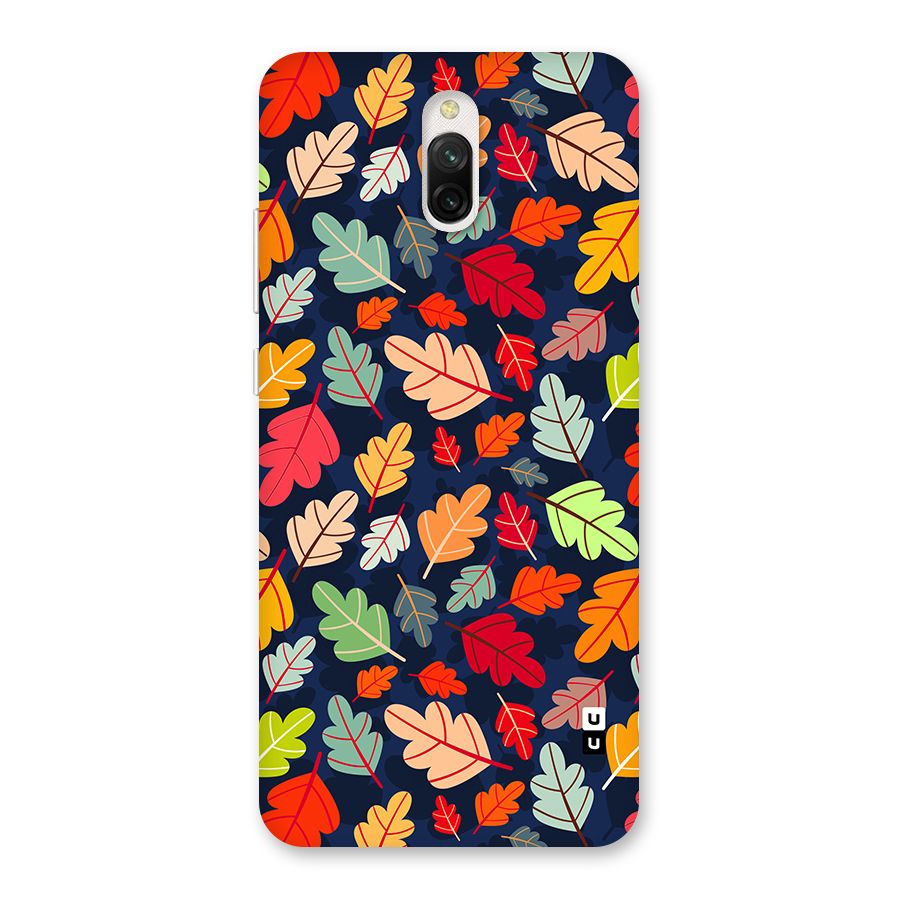 Colorful Leaves Beautiful Pattern Back Case for Redmi 8A Dual