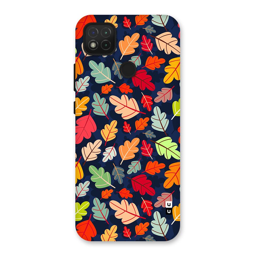 Colorful Leaves Beautiful Pattern Back Case for Redmi 9