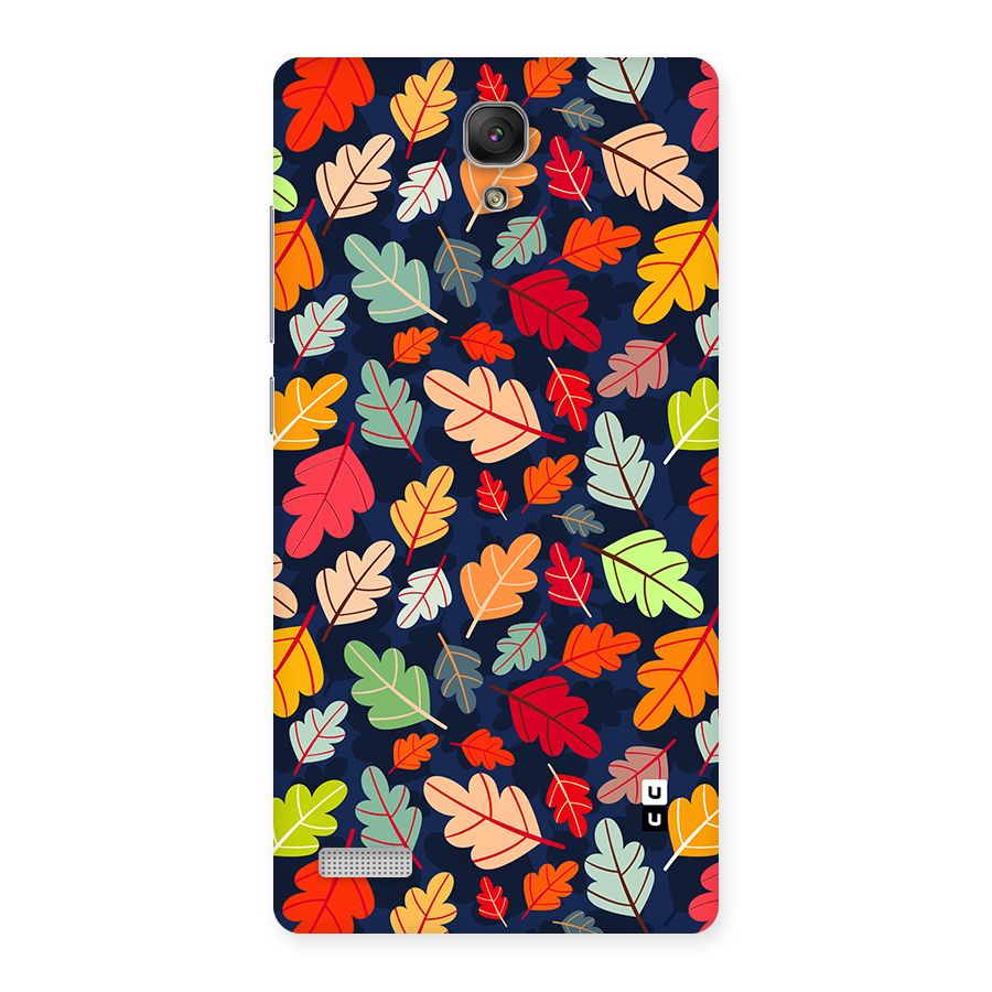 Colorful Leaves Beautiful Pattern Back Case for Redmi Note