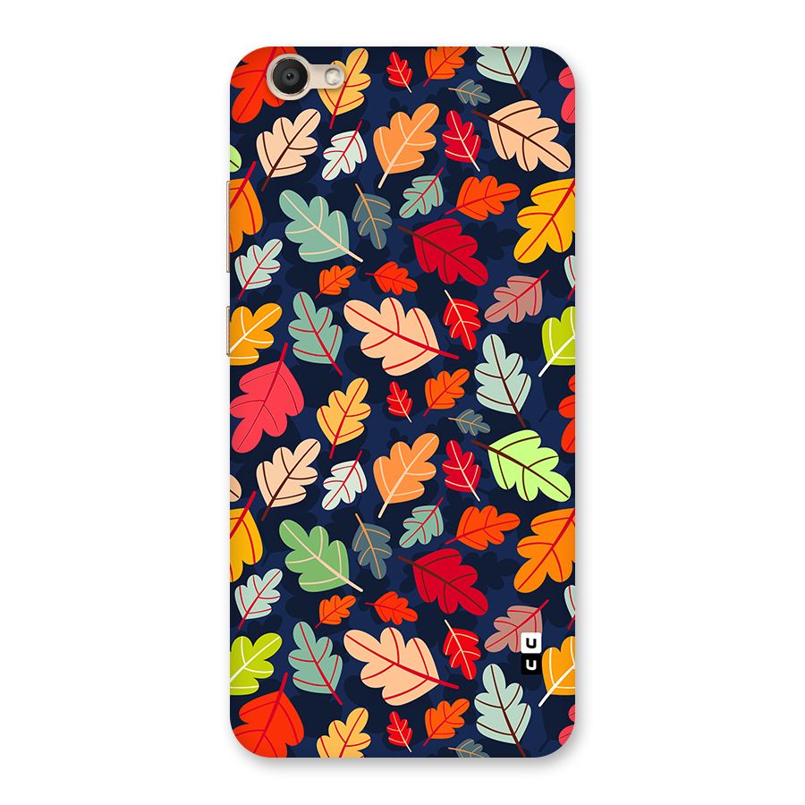Colorful Leaves Beautiful Pattern Back Case for Vivo V5