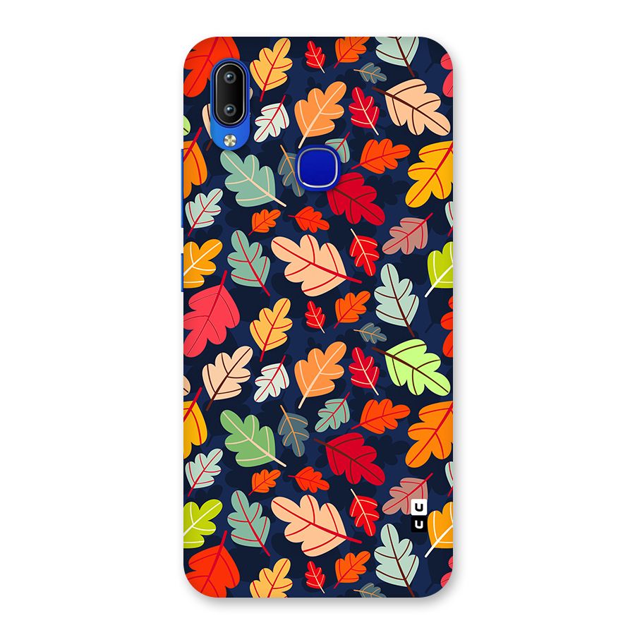 Colorful Leaves Beautiful Pattern Back Case for Vivo Y91
