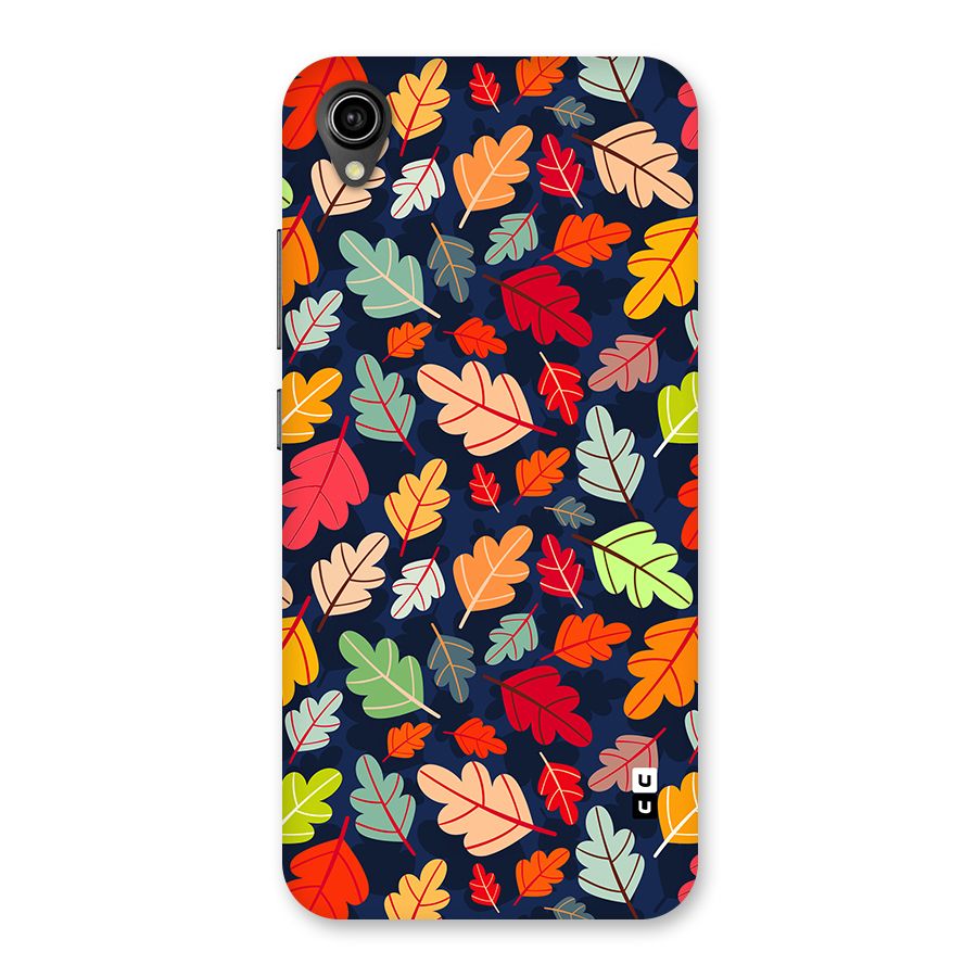 Colorful Leaves Beautiful Pattern Back Case for Vivo Y91i