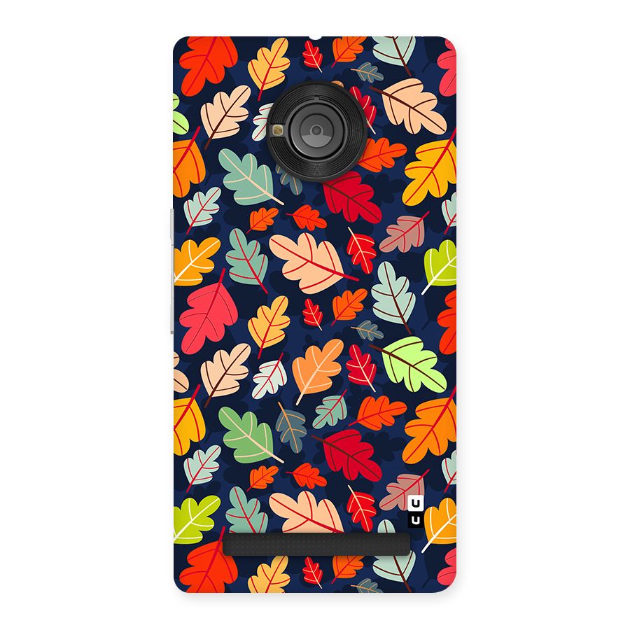 Colorful Leaves Beautiful Pattern Back Case for Yuphoria