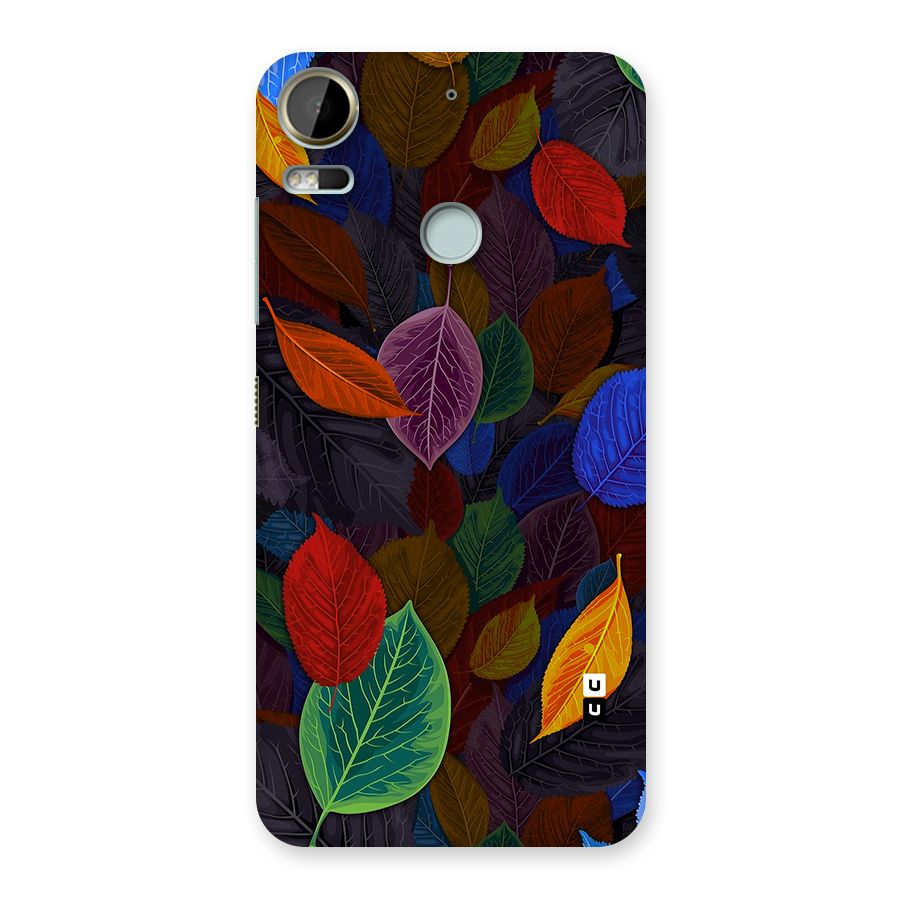 Colorful Leaves Pattern Back Case for Desire 10 Pro