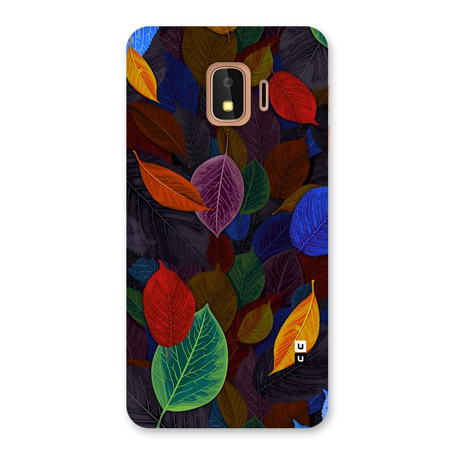 Colorful Leaves Pattern Back Case for Galaxy J2 Core