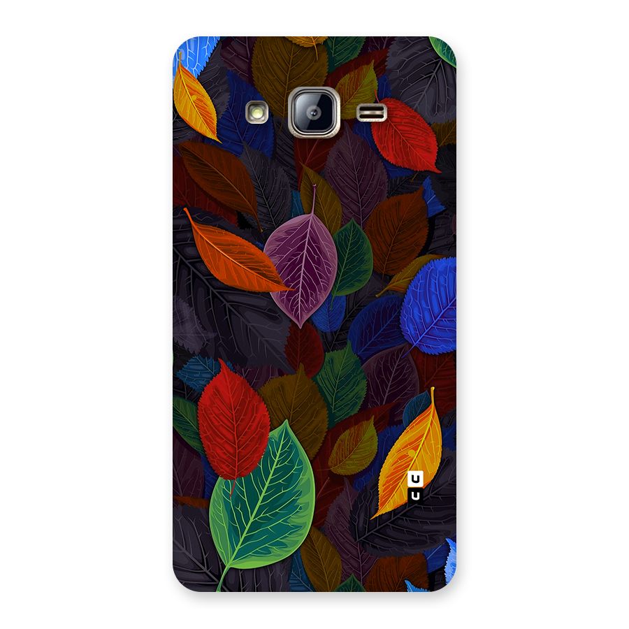 Colorful Leaves Pattern Back Case for Galaxy On5