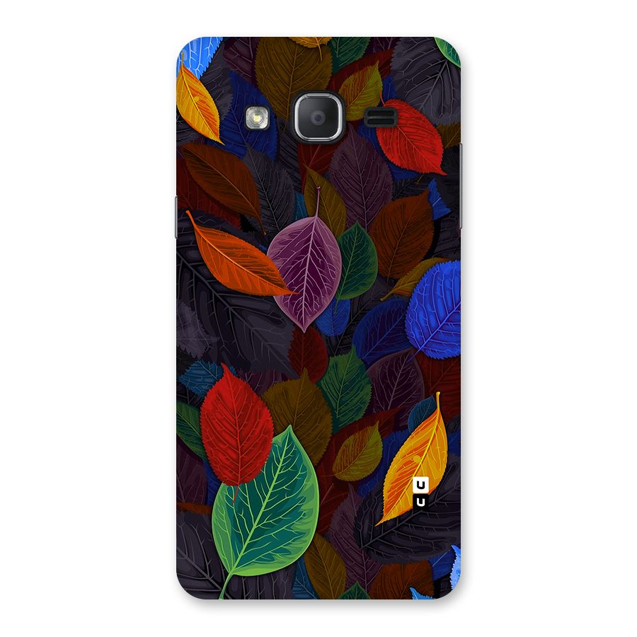 Colorful Leaves Pattern Back Case for Galaxy On7 Pro