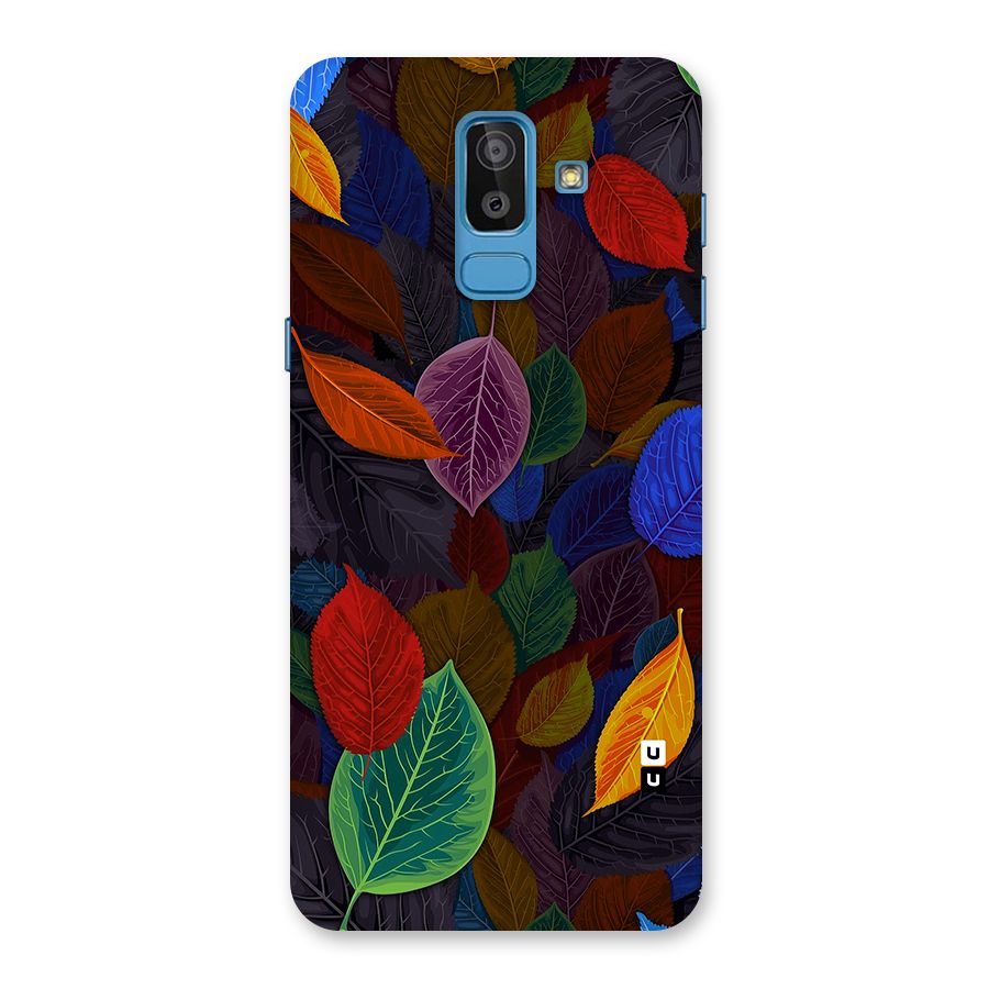 Colorful Leaves Pattern Back Case for Galaxy On8 (2018)