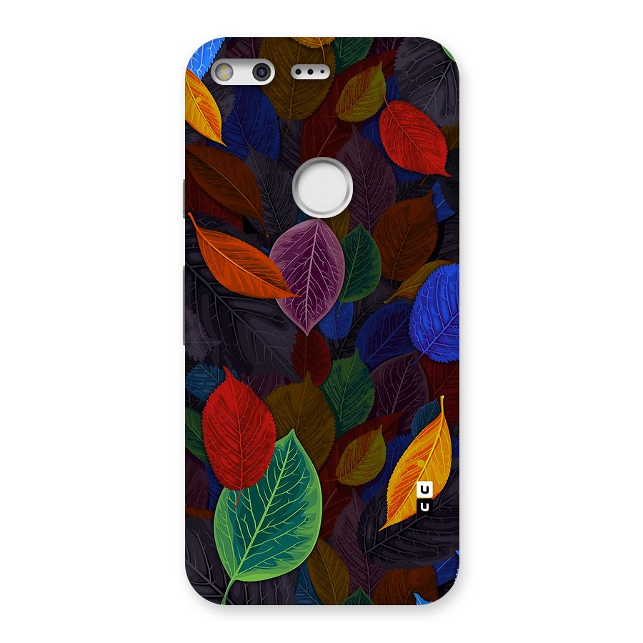 Colorful Leaves Pattern Back Case for Google Pixel