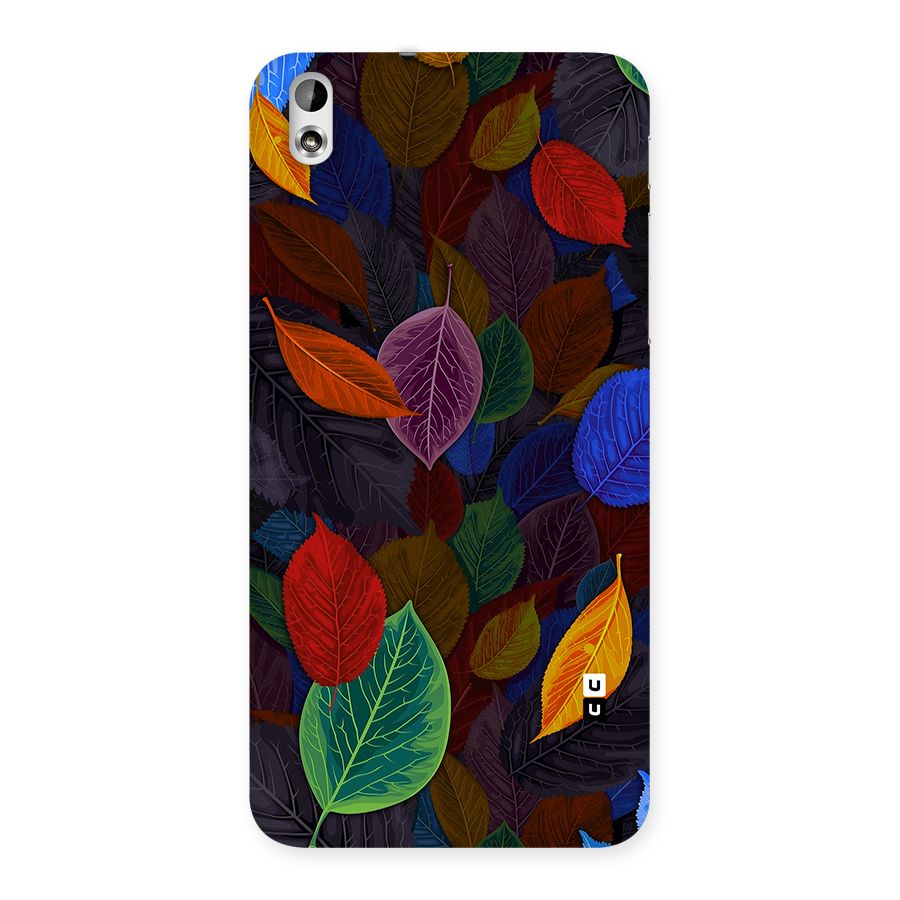 Colorful Leaves Pattern Back Case for HTC Desire 816g