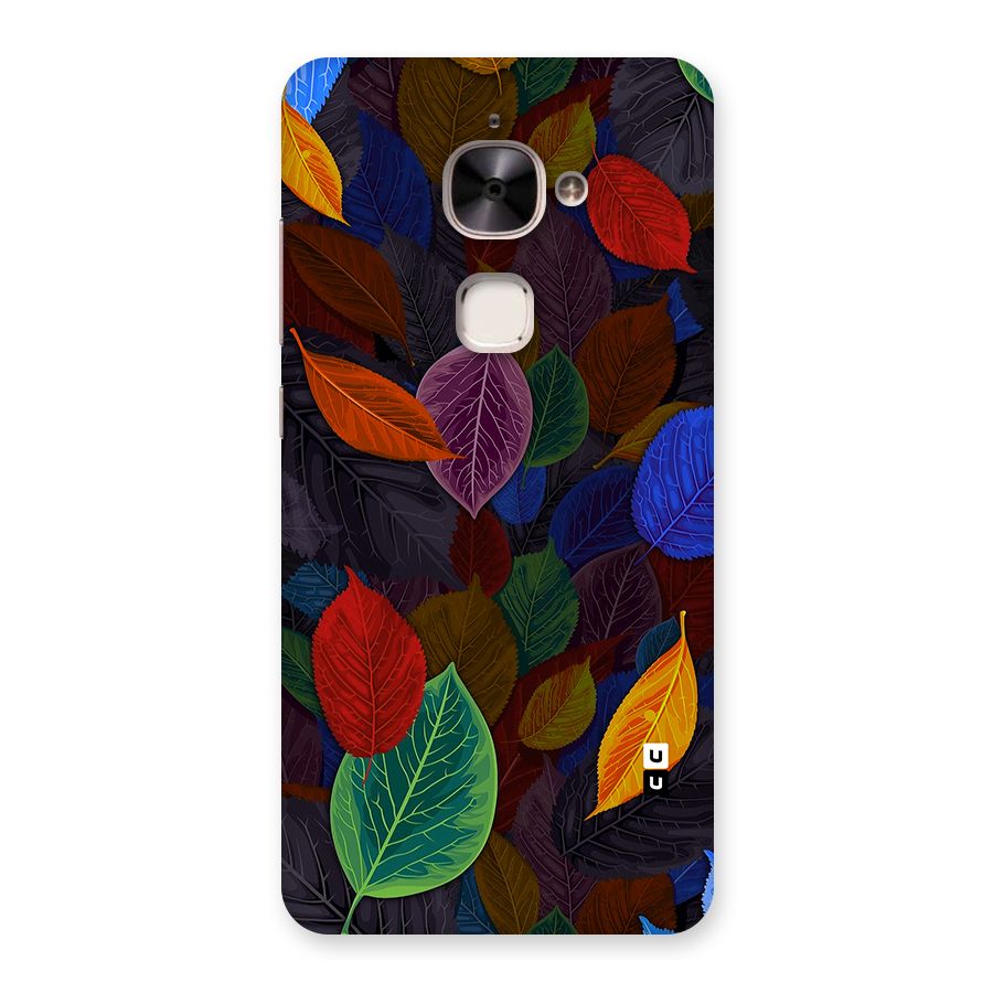 Colorful Leaves Pattern Back Case for Le 2