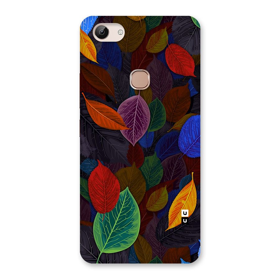 Colorful Leaves Pattern Back Case for Vivo Y83