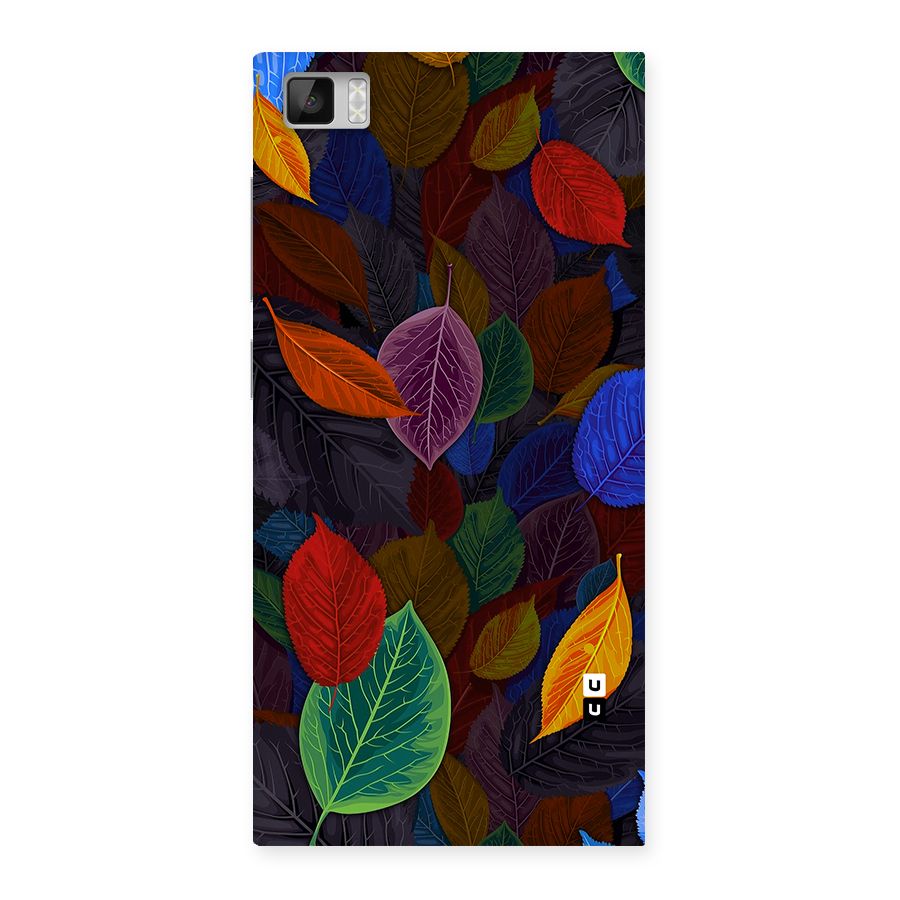 Colorful Leaves Pattern Back Case for Xiaomi Mi3
