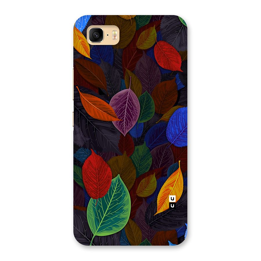 Colorful Leaves Pattern Back Case for Zenfone 3s Max