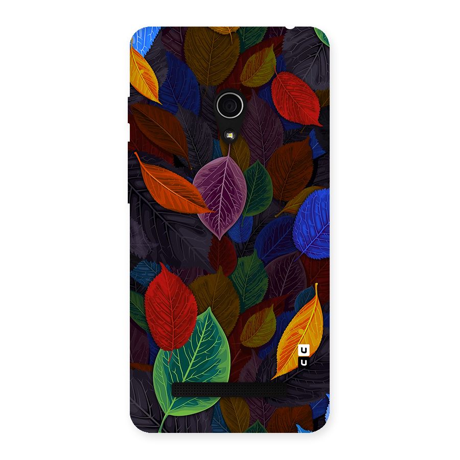 Colorful Leaves Pattern Back Case for Zenfone 5